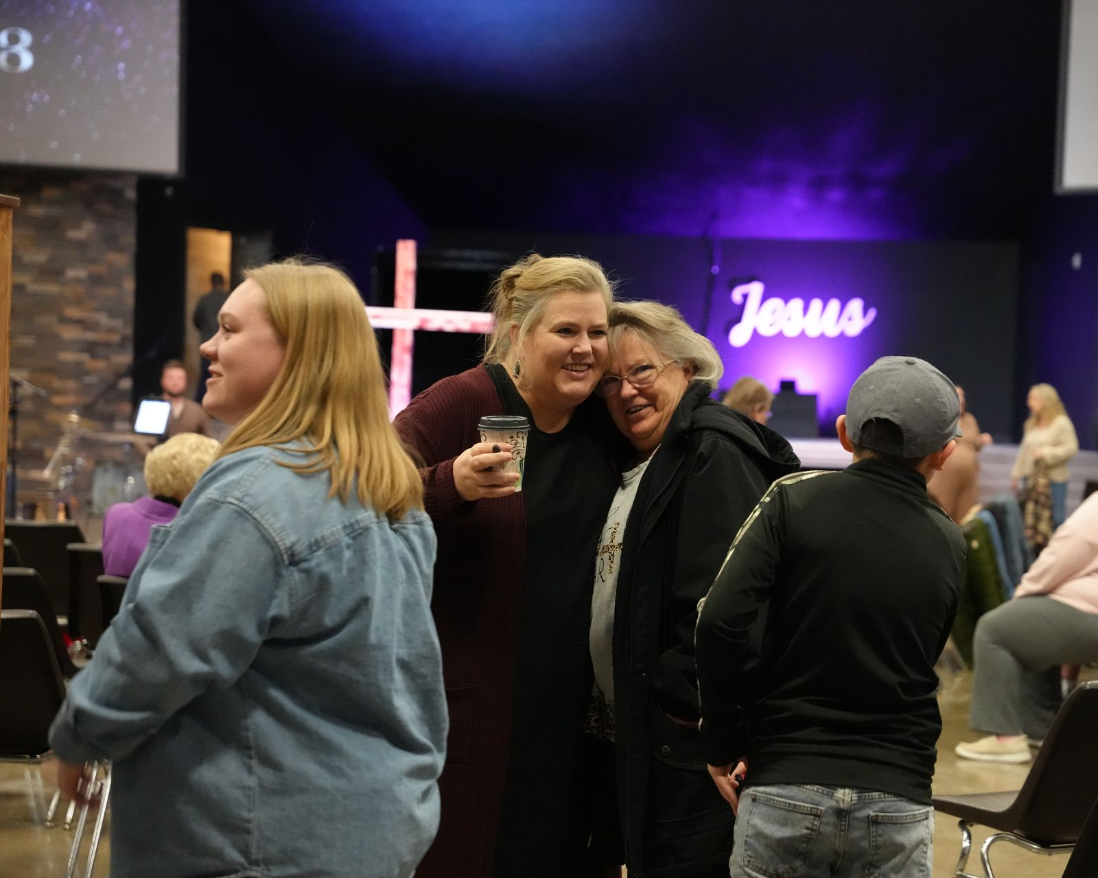 Sunday morning at Abundant Life